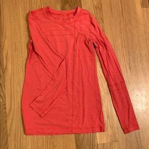 Red lulu long sleeve